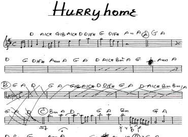 Hurry Home sheet
