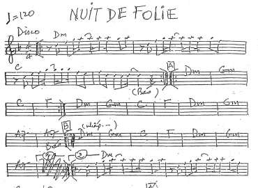 Nuit De Folie sheet