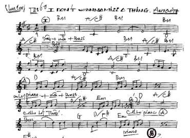 I Don't Wanna Miss A Thing sheet