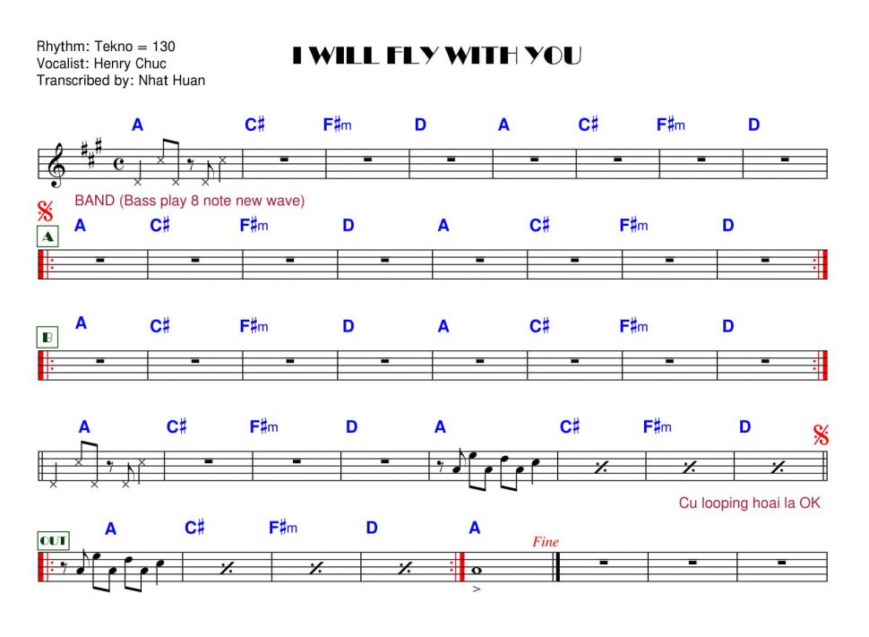 If We Hold On Together sheet