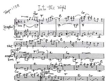 In To The Night sheet