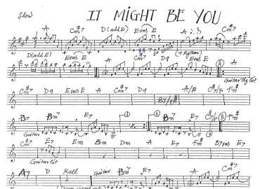 It Night Be You sheet