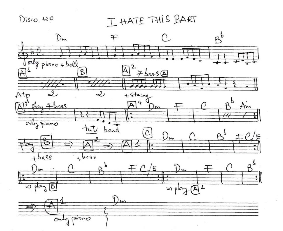 I Hate This Part sheet