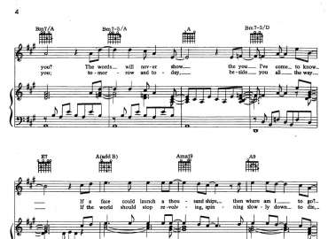 I Live My Life For You sheet