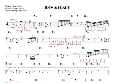 Iron And Heart sheet