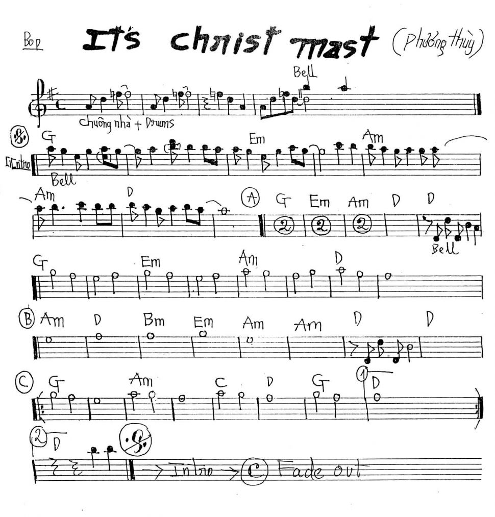 It's Christmas sheet