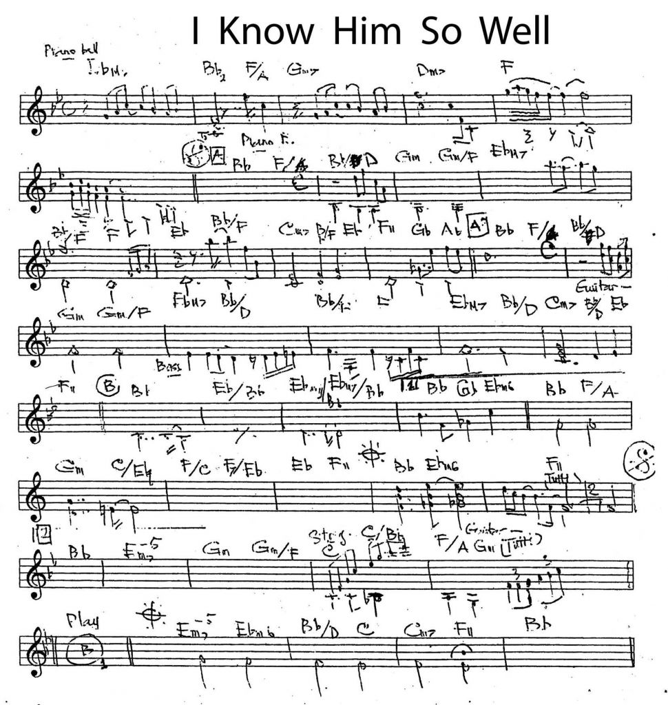 I Know Him So Well sheet