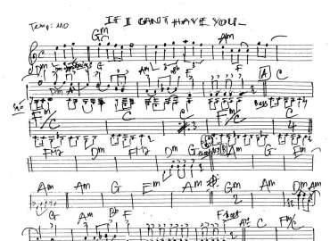 If I Cant Have You sheet