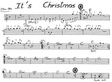 It's Christmas sheet