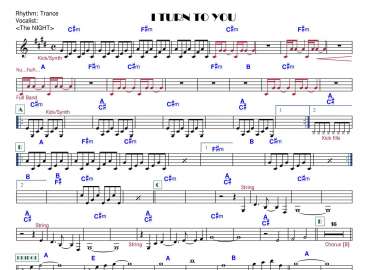 I Turn To You sheet