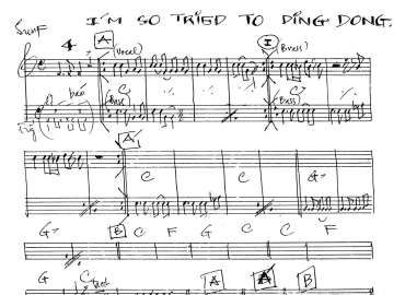 I'm So Tried To Ding Dong sheet