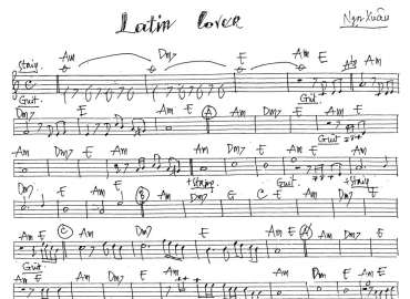 Latin Lover sheet