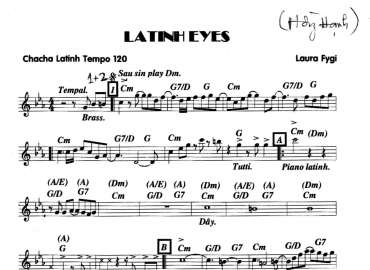 Latinh Eyes sheet