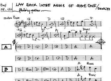 Lay Pack In The Army Of Some One sheet