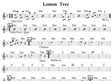 Lemon Tree sheet