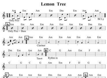 Lemon Tree sheet