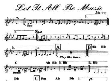 Let It All Be Music sheet