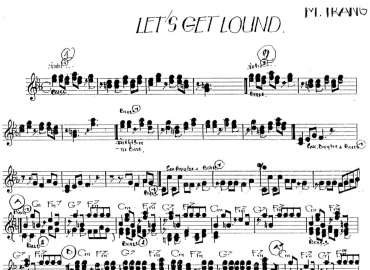 Let's Get Lound sheet