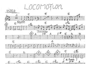 Loco Motion sheet
