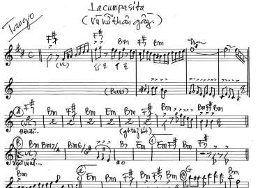La Cumpasita sheet