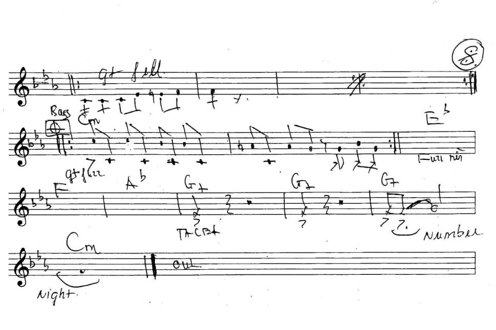 Lady Marmalade sheet