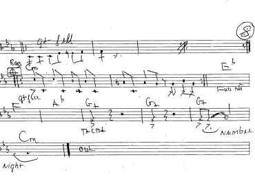 Lady Marmalade sheet