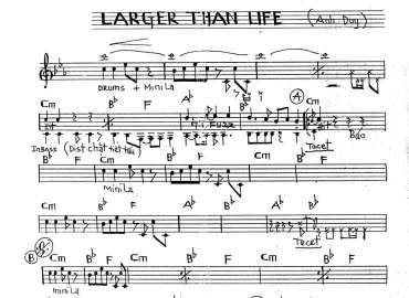 Larger Than Life sheet