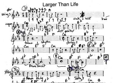 Larger Than Life sheet