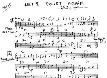 Let's Twist Again sheet