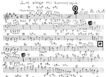 La Plage Ali Komantique sheet