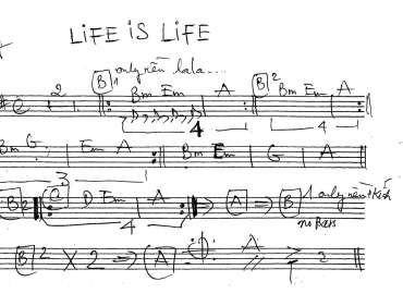 Life Is Life sheet