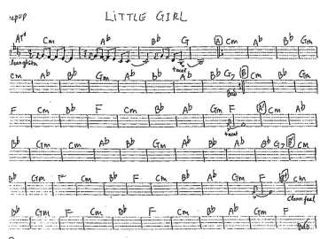 Little Girl sheet