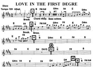 Love In The First Degre sheet
