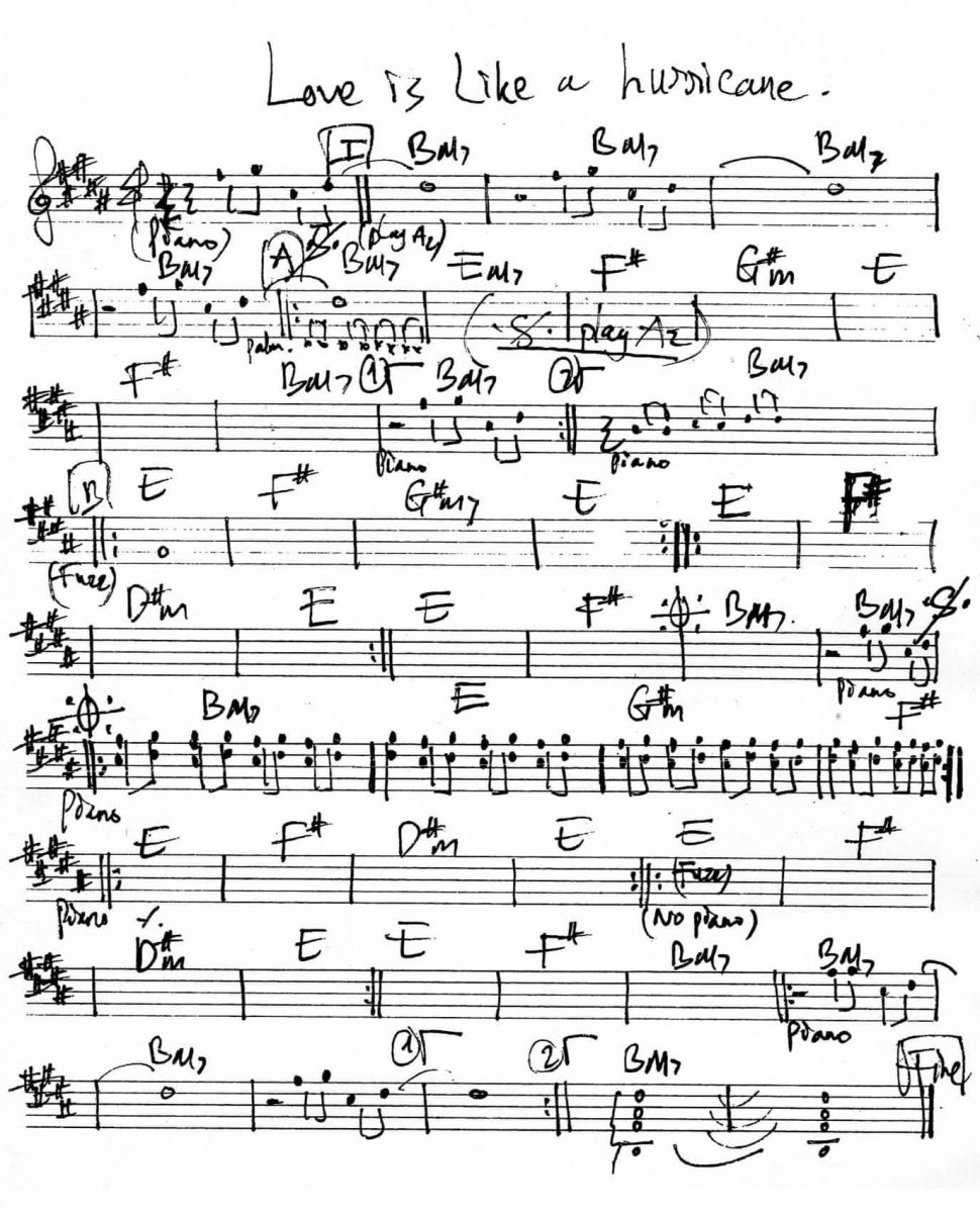 Love Is Like A Hussicare sheet