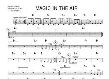 Magic In The Air sheet