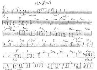 Majiwi sheet