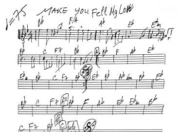 Make You Feel My Love sheet