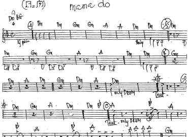 Mama Do sheet