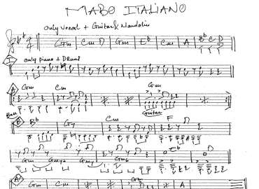 Mambo Italiano sheet