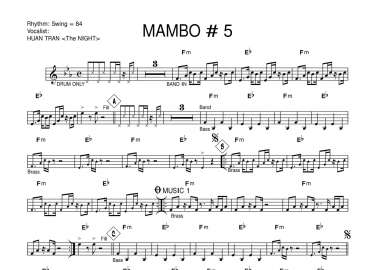 Mambo sheet