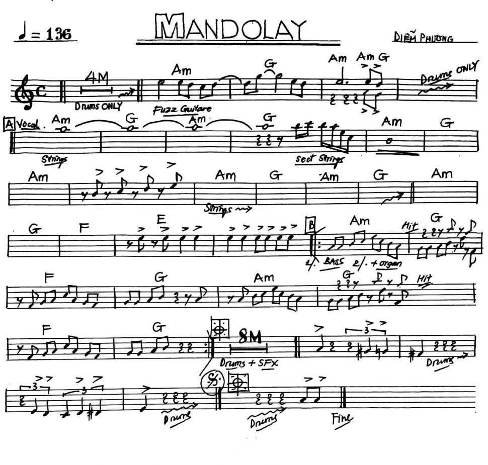 Mandolay sheet