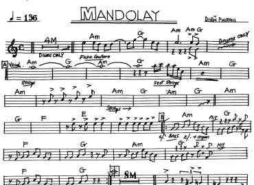 Mandolay sheet