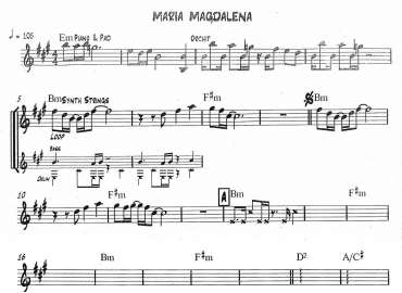 Maria Magdalena sheet