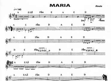 Maria sheet