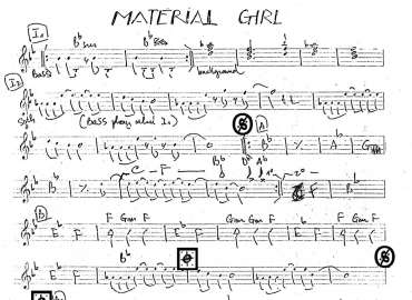 Material Girl sheet
