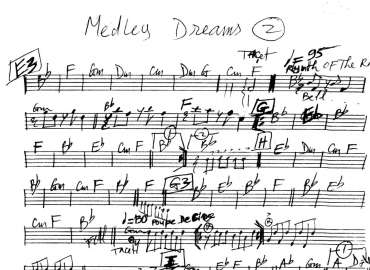 Medley Dreams sheet
