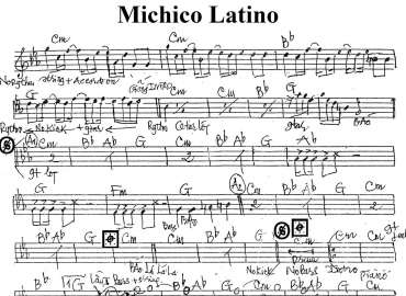 Michico Latino sheet