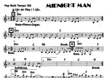 Midnight Man sheet
