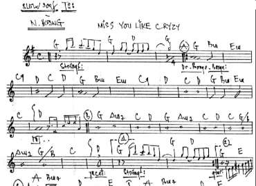 Miss You Like Cryzy sheet