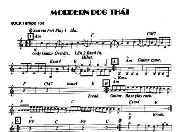 Moedern Dog Thai sheet